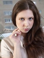 Agatha strips naked while drinking tea